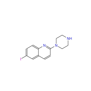 6-碘-2-(1-哌嗪基)-喹啉