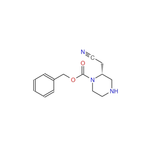 (R)-2-(氰基甲基)哌嗪-1-羧酸苄酯