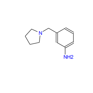 183365-31-3;3-(吡咯啉-1-甲基)苯胺;3-(PYRROLIDIN-1-YLMETHYL)ANILINE