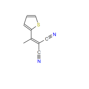 10432-44-7;2-[1-(2-噻吩)亚乙基]丙二腈;2-[1-(2-THIENYL)ETHYLIDENE]MALONONITRILE