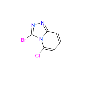 66999-64-2；3-溴-5-氯-[1,2,4]三唑并[4,3-A]吡啶；3-BroMo-5-chloro-[1,2,4]triazolo[4,3-a]pyridine