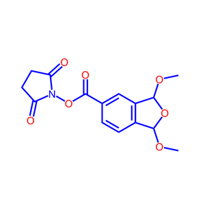 1,3-二氢-1,3-二甲氧基-5-异苯并呋喃羧酸 2,5-二氧杂-1-吡咯烷基酯,5-Isobenzofurancarboxylic acid, 1,3-dihydro-1,3-dimethoxy-, 2,5-dioxo-1-pyrrolidinyl ester
