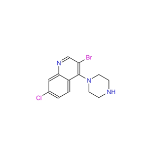 3-溴-7-氯-4-(哌嗪-1-基)喹啉