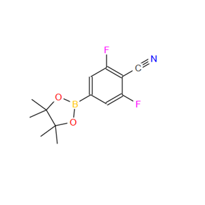 1003298-73-4?；4-氰基-3,5-二氟苯硼酸频哪醇酯；4-Cyano-3,5-difluorobenzeneboronic acid pinacol ester, 96%