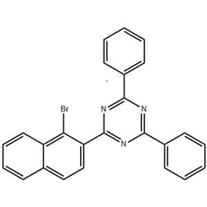 2-(1-溴萘-2-基)-4,6-二苯基-1,3,5-三嗪 1642848-97-2