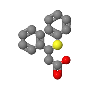 3-苯基-3-(苯基硫烷基)丙酸