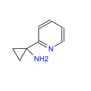 503417-37-6;1-(2-吡啶基)环丙胺;Cyclopropanamine, 1-(2-pyridinyl)- (9CI)