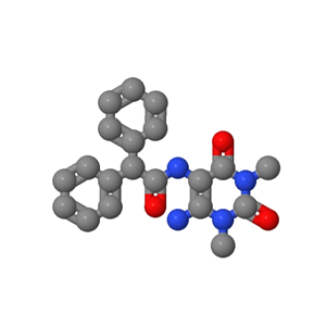 N,N-二苯基-1,2,3,4-四氢-6-氨基萘,Acetamide, N-(6-amino-1,2,3,4-tetrahydro-1,3-dimethyl-2,4-dioxo-5-pyrimidinyl)-2,2-diphenyl- (8CI)