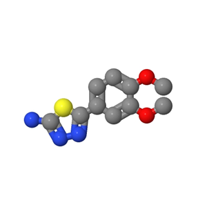 5-(3,4-二甲氧基-苯基)-[1,3,4]噻二唑-2-胺,5-(3,4-Dimethoxy-phenyl)-[1,3,4]thiadiazol-2-yl-amine