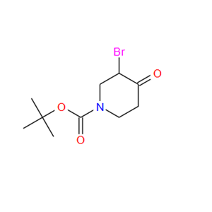 3-溴-4-氧代哌啶-1-羧酸叔丁酯,3-BROMO-4-OXO-PIPERIDINE-1-CARBOXYLIC ACID TERT-BUTYL ESTER