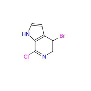425380-38-7;4-溴-7-氯-1H-吡咯并[2,3-C]吡啶;4-bromo-7-chloro-1H-pyrrolo[2,3-c]pyridine
