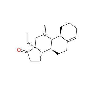 54024-21-4；13-乙基-11-亚甲基-4-雌烯-17-酮；13b-Ethyl-11-methylenegon-4-en-17-one