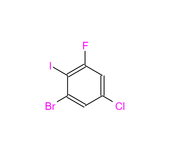 1-溴-5-氯-3-氟-2-碘苯,1-Bromo-5-chloro-3-fluoro-2-iodobenzene