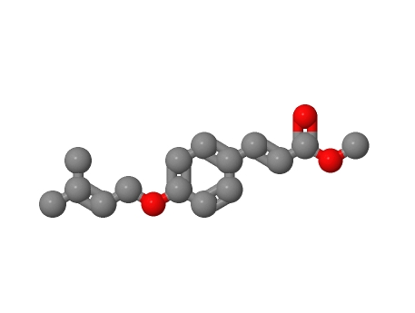 4-异戊烯基氧基肉桂酸甲酯,Methyl 4-prenyloxycinnamate