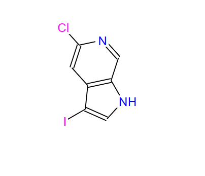 5-氯-3-碘-1H-吡咯并[2,3-C]吡啶,5-Chloro-3-iodo-1H-pyrrolo[2,3-c]pyridine