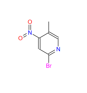 2-溴-5-甲基-4-硝基吡啶,2-BROMO-5-METHYL-4-NITROPYRIDINE