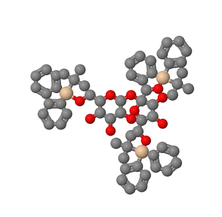 1,6-二-O-[(叔丁基)二苯基硅烷基]-BETA-D-呋喃果糖基 6-O-[(叔丁基)二苯基硅烷基]-ALPHA-D-吡喃葡萄糖苷,1,6-Bis-O-[(1,1-dimethylethyl)diphenylsilyl]-beta-D-fructofuranosyl 6-O-[(1,1-dimethylethyl)diphenylsilyl]-alpha-D-glucopyranoside