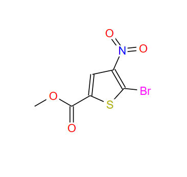 5-溴-4-硝基噻吩-2-甲酸甲酯,5-Bromo-4-nitrothiophene-2-carboxylic acid methyl ester