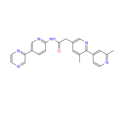 2',3-二甲基-N-[5-(2-吡嗪基)-2-吡啶基]-[2,4'-联吡啶]-5-乙酰胺,LGK-974