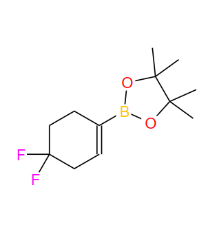 4,4-二氟環(huán)己-1-烯基硼酸頻那醇酯,2-(4,4-Difluorocyclohex-1-en-1-yl)-4,4,5,5-tetraMethyl-1,3,2-dioxaborolane