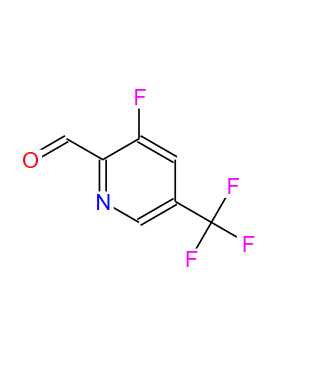 3-氟-5-(三氟甲基)吡啶醛,3-fluoro-5-(trifluoromethyl)pyridine-2-carbaldehyde