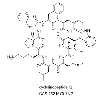 cyclolinopeptide Q,cyclolinopeptide Q