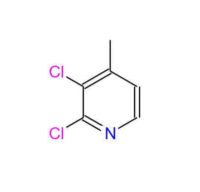 2,3-二氯-4-甲基吡啶,Pyridine, 2,3-dichloro-4-methyl- (9CI)