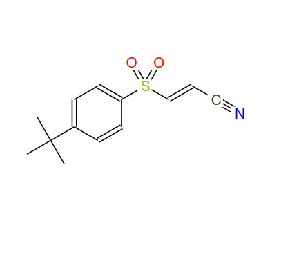 (2E)-3-[[4-叔丁基苯基]磺酰基]-2-丙烯腈,BAY 11-7085