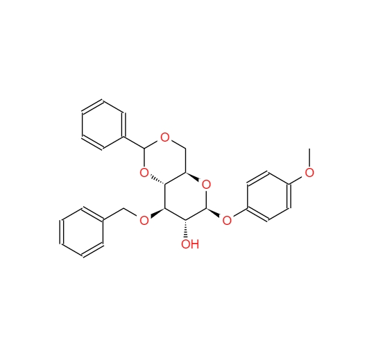 4-甲氧苯基-3-O-芐基-4,6-O-苯亞甲基-Β-D-吡喃葡萄糖苷,4-Methoxyphenyl 3-O-Benzyl-4,6-O-benzylidene-beta-D-glucopyranoside