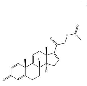 醋酸四烯物,3,20-Dioxopregna-1,4,9(11),16-tetraen-21-yl acetate