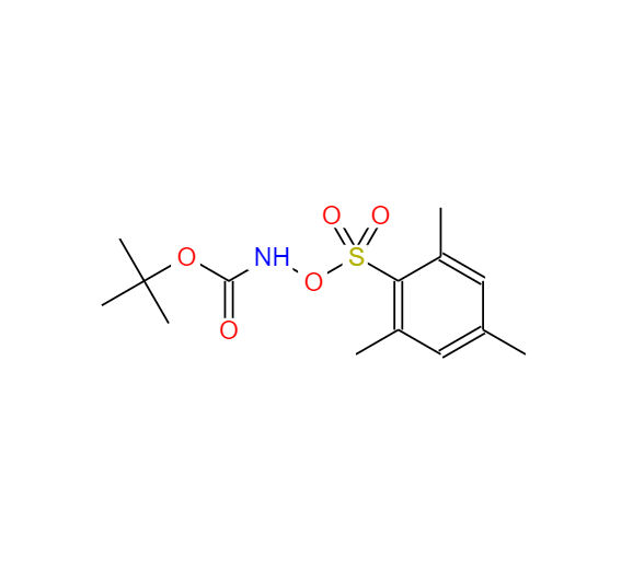 N-BOC-O-(2,4,6-三甲基苯磺酰基)羟胺,tert-Butyl (Mesitylsulfonyl)oxycarbaMate