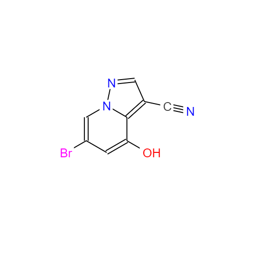 6-溴-4-羟基吡唑并[1,5-A]吡啶-3-甲腈,6-Bromo-4-hydroxy-pyrazolo[1,5-a]pyridine-3-carbonitrile