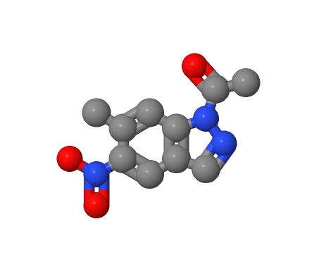 1-(6-甲基-5-硝基-1H-吲唑-1-基)-1-乙酮,1-(6-Methyl-5-nitro-1H-indazol-1-yl)-1-ethanone