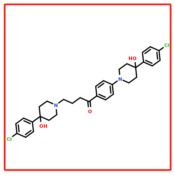 氟哌啶醇雜質(zhì),4-(4-(4-Chlorophenyl)-4-hydroxypiperidin-1-yl)-1-(4-(4-(4-chlorophenyl)-4-hydroxypiperidin-1-yl)phenyl)butan-1-one