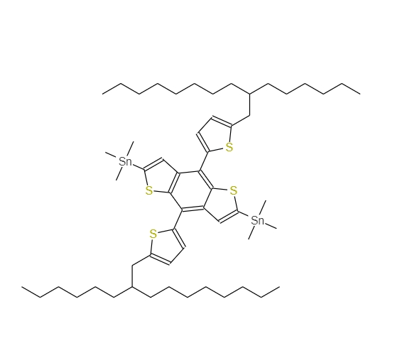 IN1414, (4,8-双(5-(2-己基癸基)噻吩基)苯基[1,2-B:4,5-B']二噻吩基)双三甲基锡,(4,8-bis(5-(2-hexyldecyl)thiophen-2-yl)benzo[1,2-b;4,5-b']dithiophene-2,6-diyl)bis(trimethylstannane)