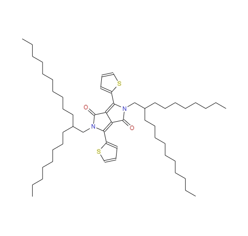 2,5-双(2-辛基十二烷基)-3,6-双(噻吩-2-基)吡咯并[3,4-C]吡咯-1,4(2H,5H)-二酮,2,5-bis(2-octyldodecyl)-3,6-di(thiophen-2-yl)-2,5-dihydropyrrolo [3,4-c]pyrrole-1,4-dione