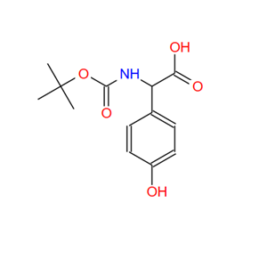 53249-34-6?;N-Boc-DL-4-羟基苯甘氨酸;N-Boc-4-Hydroxyphenyl-DL-glycine