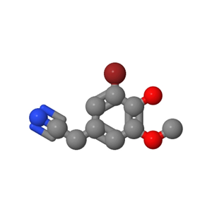 3-溴-4-羟基-5-甲氧基苯乙腈,3-BROMO-4-HYDROXY-5-METHOXYPHENYLACETONITRILE