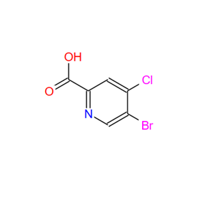 1060802-25-6;5-溴-4-氯甲酸吡啶;5-broMo-4-chloropyridine-2-carboxylic acid