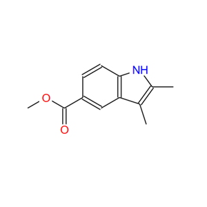 21987-27-9;2,3-二甲基-1H-吲哚-5-甲酸甲酯;1H-Indole-5-carboxylic acid, 2,3-diMethyl-, Methyl ester