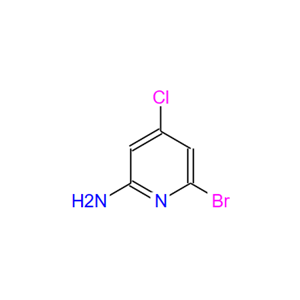6-溴-4-氯吡啶-2-胺,6-Bro-4-chloropyridine-2-aMine