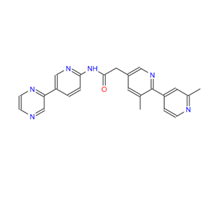 1243244-14-5?;2',3-二甲基-N-[5-(2-吡嗪基)-2-吡啶基]-[2,4'-联吡啶]-5-乙酰胺;
