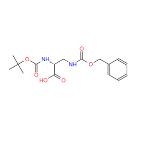 81306-93-6;N-[叔丁氧羰基]-3-[[苄氧羰基]氨基]-D-丙氨酸;N-[(1,1-Dimethylethoxy)carbonyl]-3-[[(phenylmethoxy)carbonyl]amino]-D-alanine