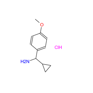 1213693-68-5；(S)-环丙基(4-甲氧基苯基)甲胺盐酸盐；(S)-Cyclopropyl(4-Methoxyphenyl)MethanaMine hydrochloride