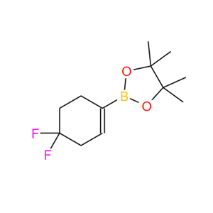 1227068-84-9；4,4-二氟环己-1-烯基硼酸频那醇酯；2-(4,4-Difluorocyclohex-1-en-1-yl)-4,4,5,5-tetraMethyl-1,3,2-dioxaborolane