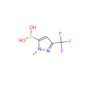344591-91-9;1-甲基-3-三氟甲基吡唑-5-硼酸;1-METHYL-3-TRIFLUOROMETHYLPYRAZOLE-5-BORONIC ACID
