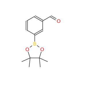 3-甲酰基苯硼酸频哪醇酯,3-(4,4,5,5-TETRAMETHYL-1,3,2-DIOXABOROLAN-2-YL)-BENZALDEHYDE