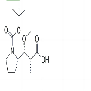 (2R,3R)-3-((S)-1-(叔丁氧基羰基)吡咯烷-2-基)-3-甲氧基-2-甲基丙酸,(2R,3R)-3-((S)-1-(tert-Butoxycarbonyl)pyrrolidin-2-yl)-3-methoxy-2-methylpropanoic acid