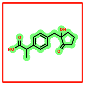 洛索洛芬杂质,2-(4-((1-Hydroxy-2-oxocyclopentyl)methyl)phenyl)propanoic acid
