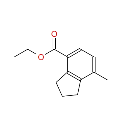 乙基-7甲基-2,3-二氫-1H-茚-4-羧酸酯,2,3-Dihydro-7-methyl-1H-indene-4-carboxylic acid ethyl ester